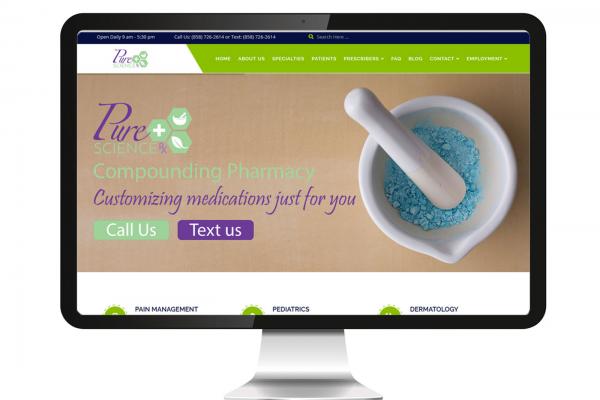 Pure Science RX Website